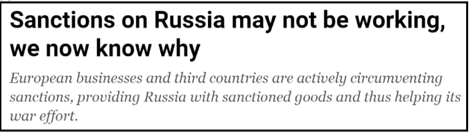 Sanctions Resilience - Developed vs Developing Nations
