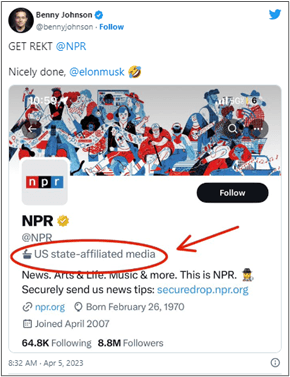 Headlines on Twitter's changed rules on content moderation